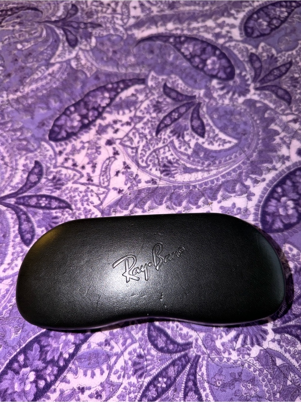 Ray-Ban Hard Shell Clam Eyeglass Sunglass Black Case